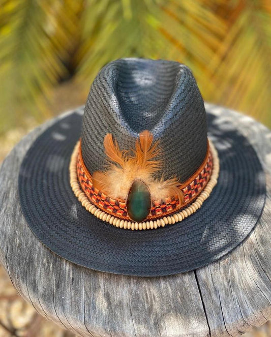 Crystal Agate Stone Hat
